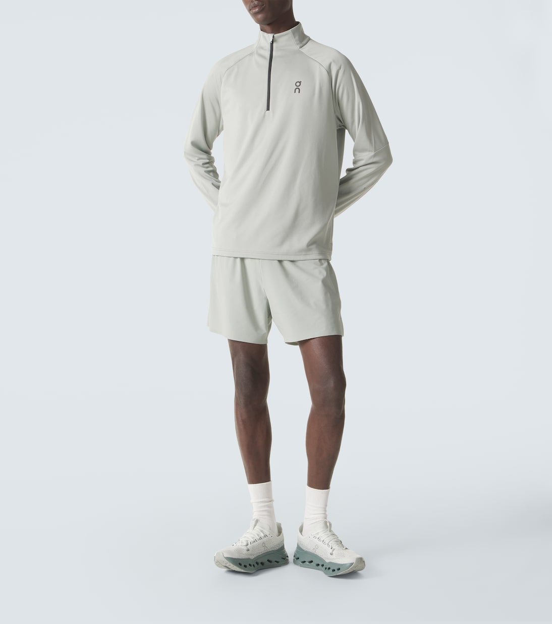 Logo half-zip sweatshirt | On