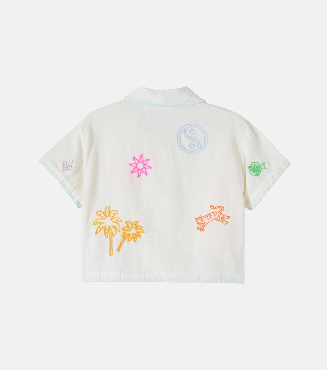 Rosalle embroidered cotton shirt | Molo