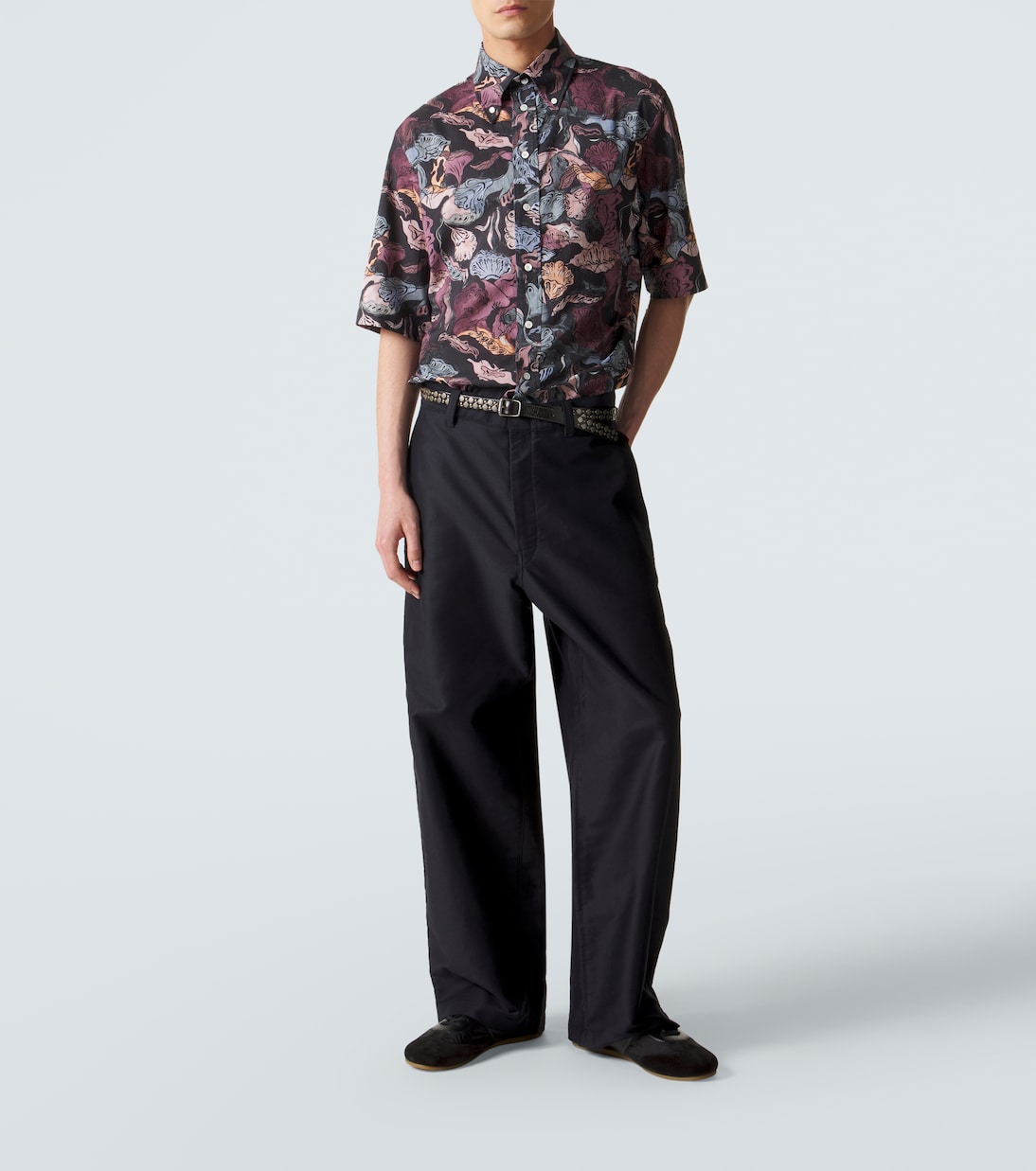 Sneakers Soft mit Veloursleder | Lemaire