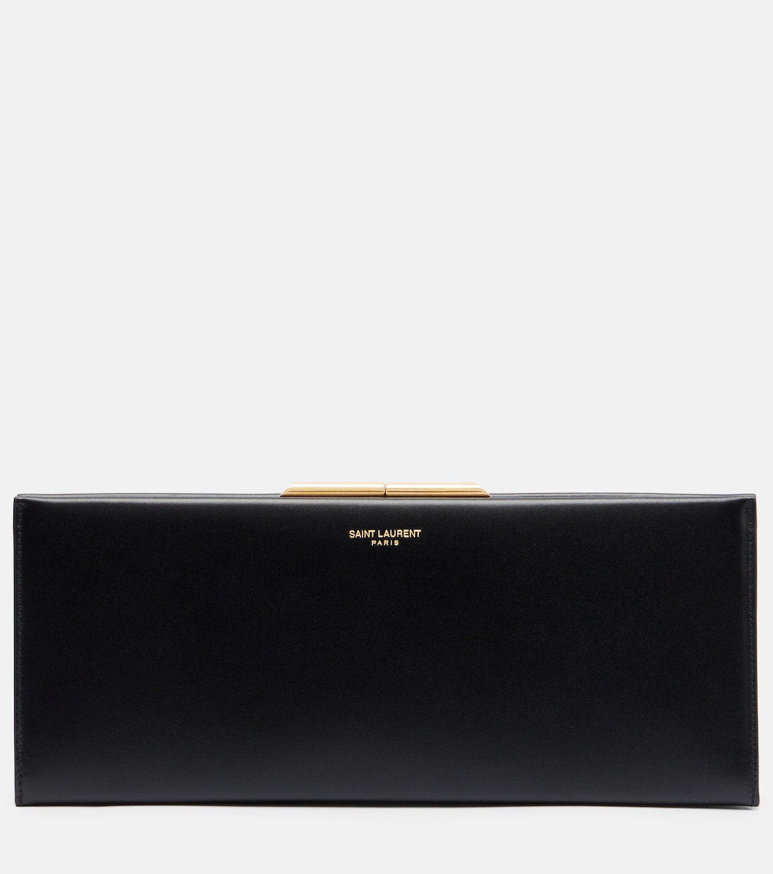 Midnight Small leather clutch | Saint Laurent