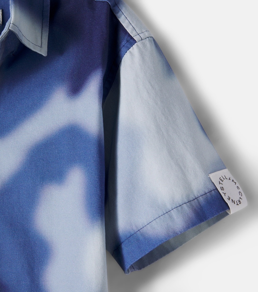 Bedrucktes Hemd aus Baumwollpopeline | Stella McCartney Kids