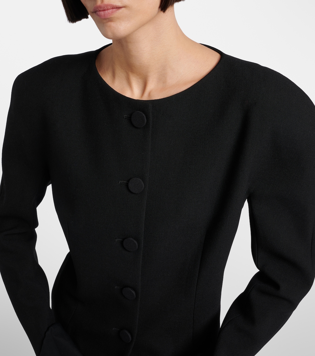 Jacke aus Schurwoll-Crêpe | Chloé