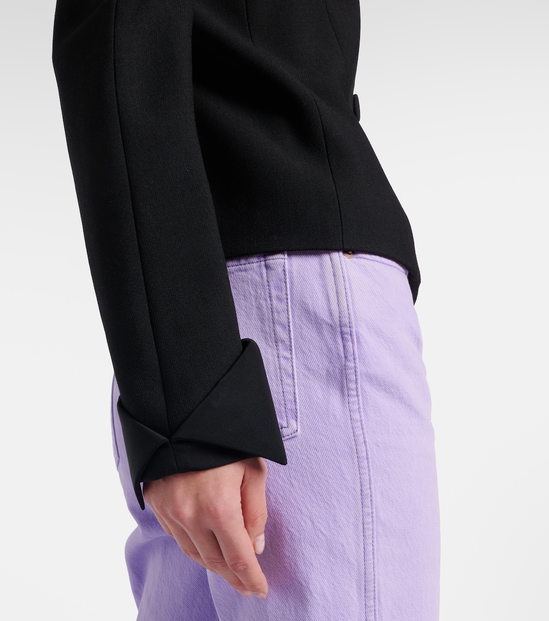 Jacke aus Schurwoll-Crêpe | Chloé