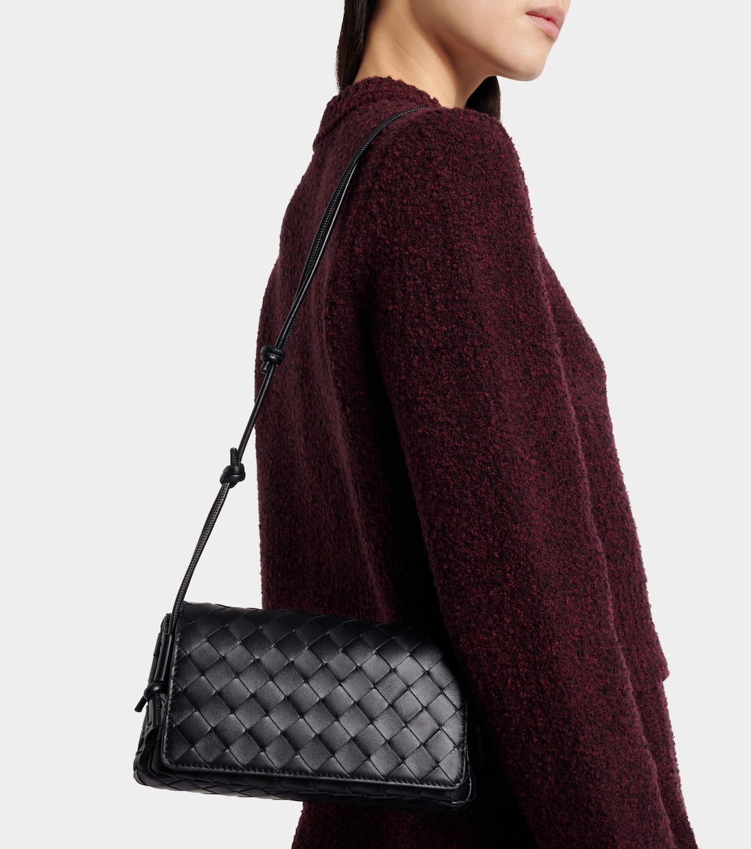 Sac à bandoulière Notturno en cuir | Bottega Veneta