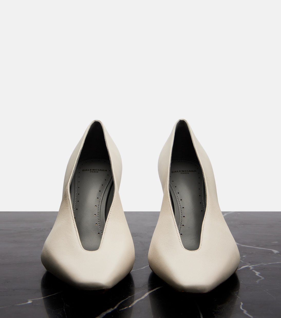 Duchesse leather pumps | Balenciaga