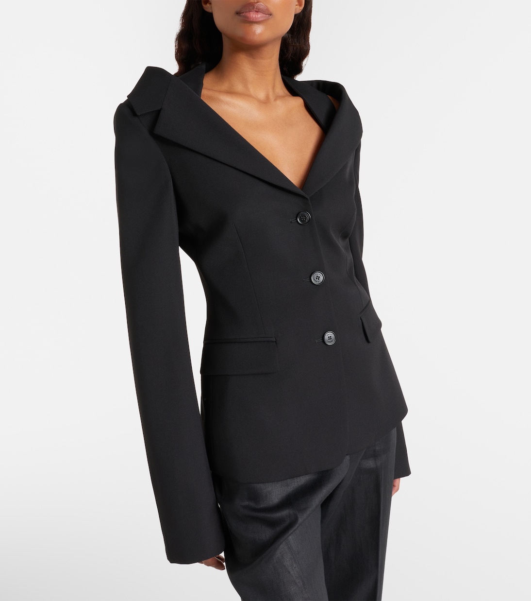 Crêpe blazer | McQueen