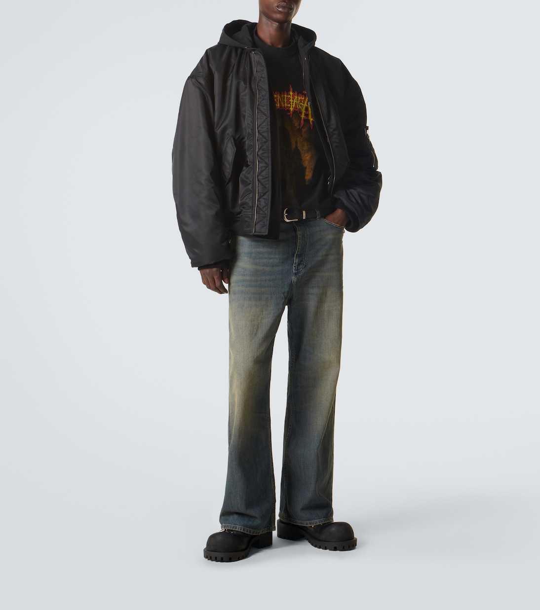 T-shirt imprimé en coton | Balenciaga