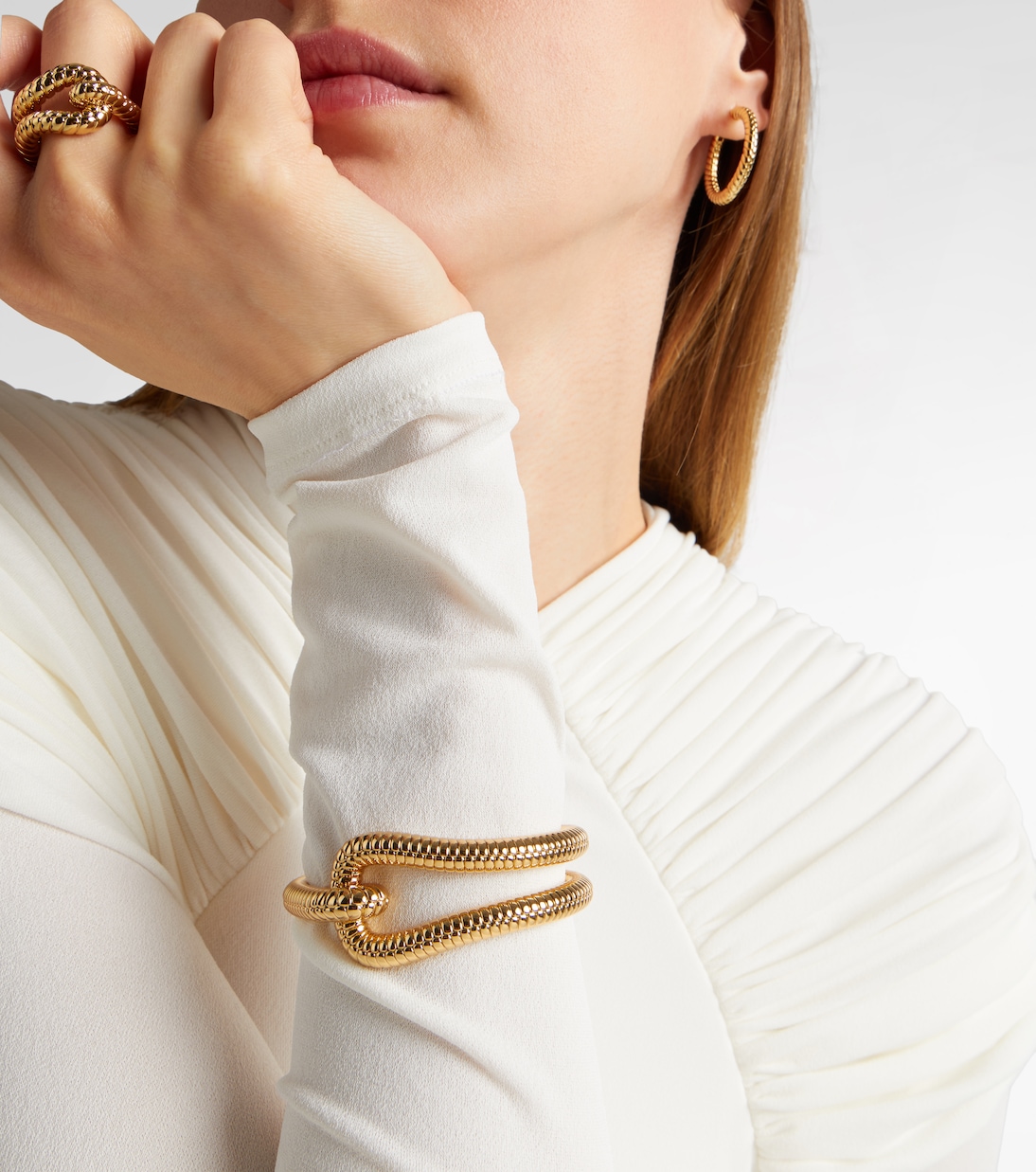 Armreif Madison Avenue, 10kt vergoldet | Jennifer Fisher