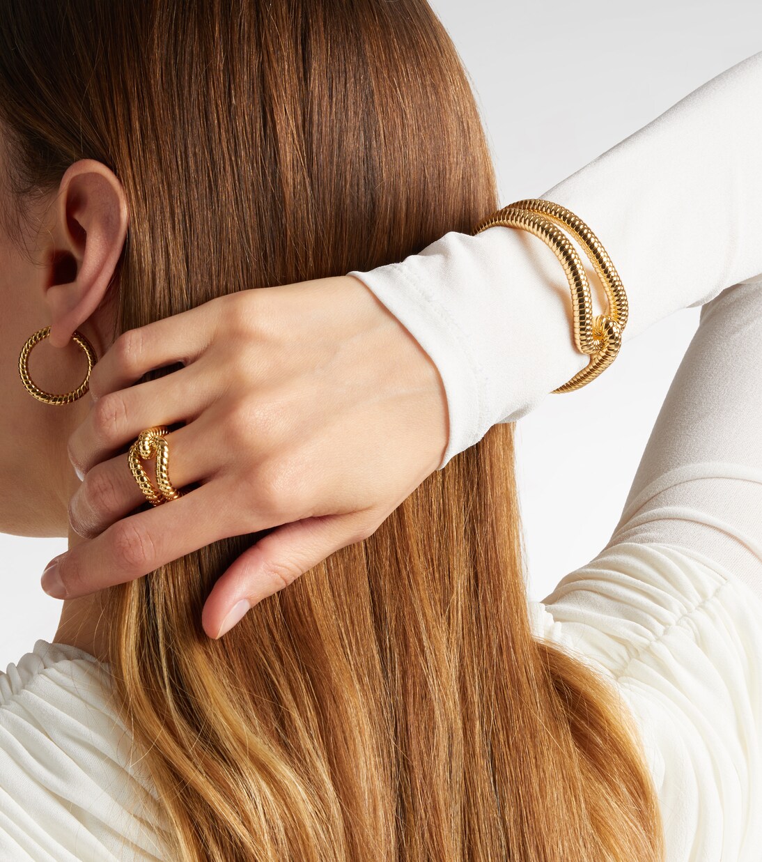 Armreif Madison Avenue, 10kt vergoldet | Jennifer Fisher