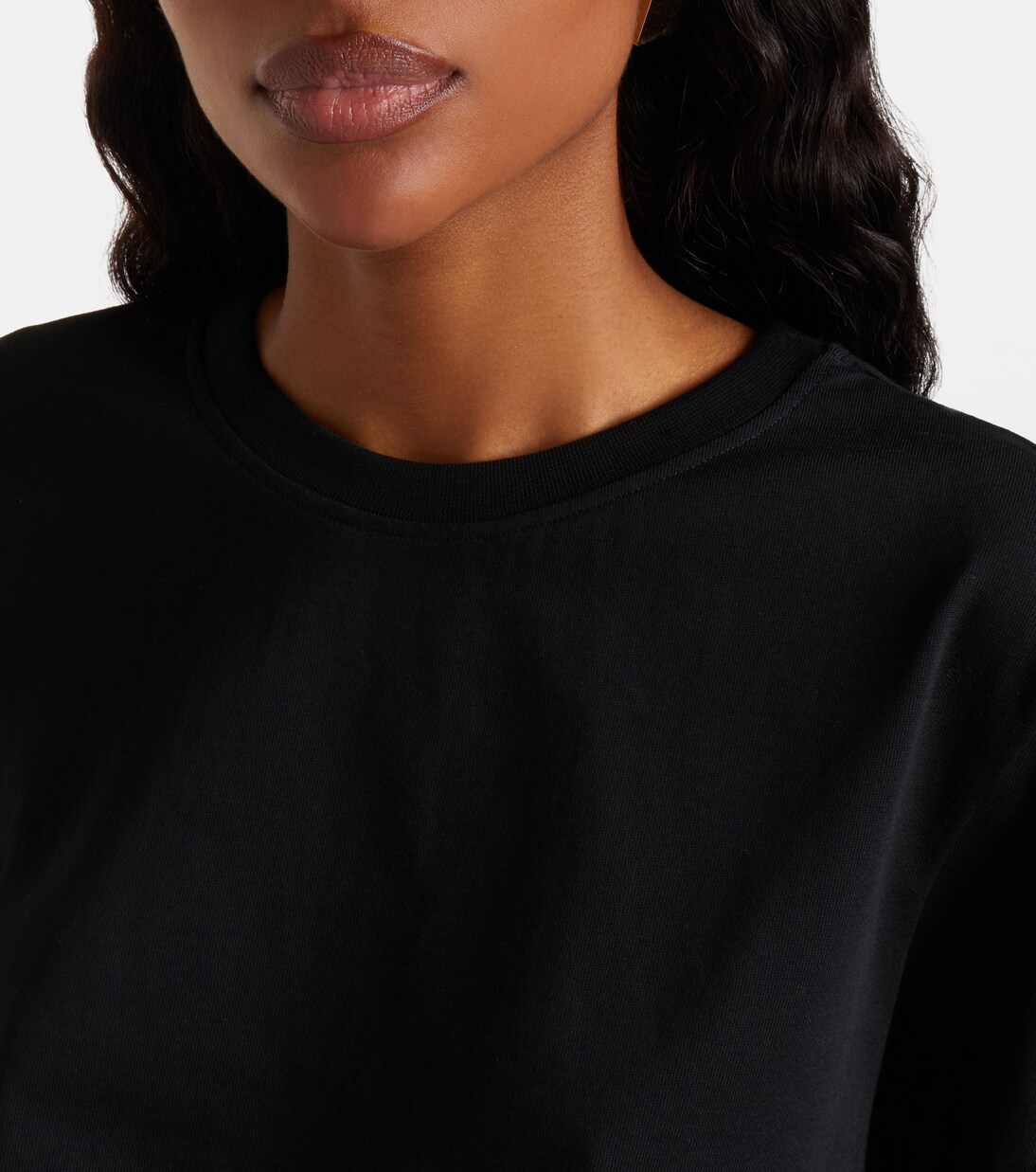 T-shirt Tilly in jersey di cotone | Victoria Beckham