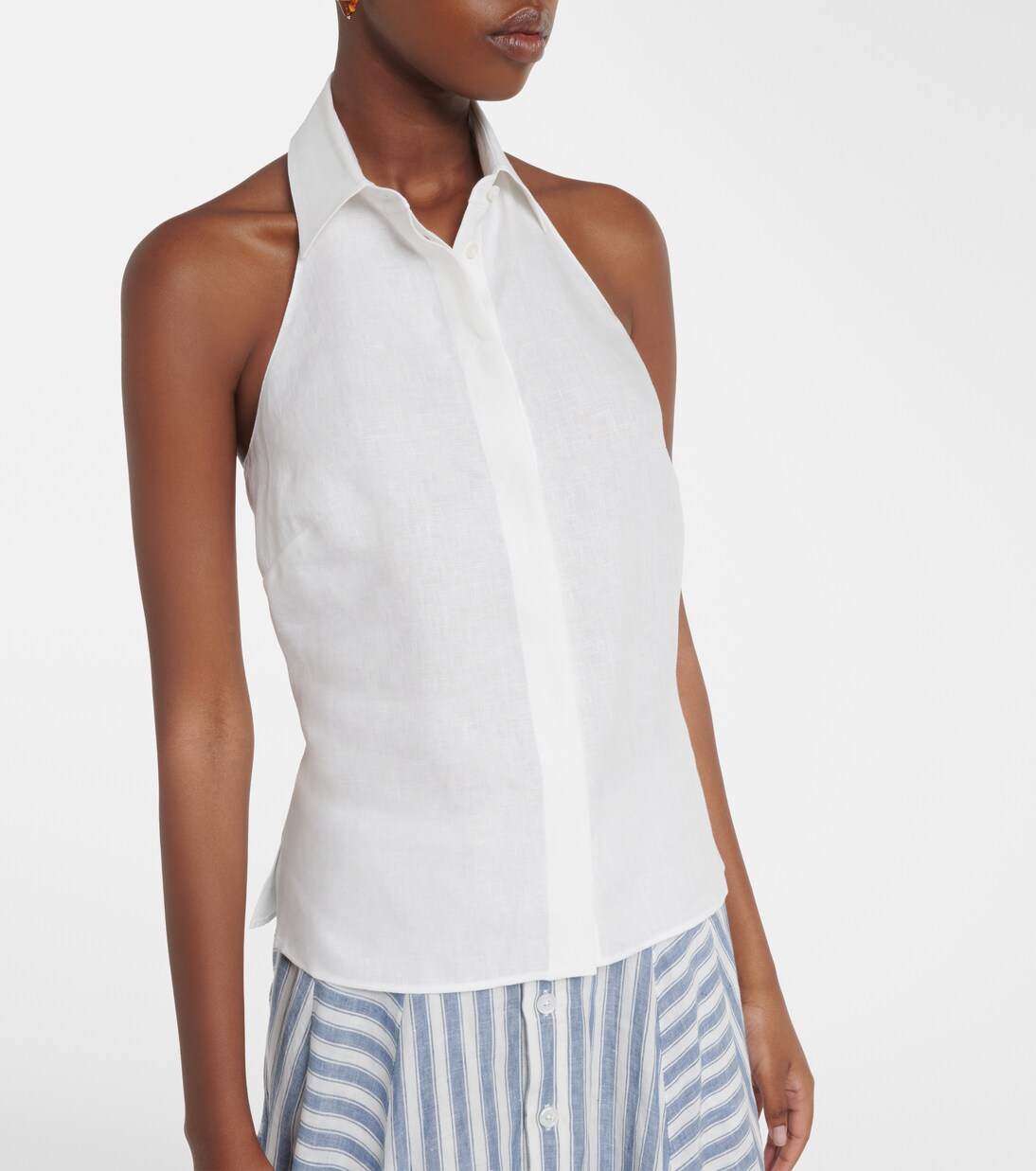 Eldred halterneck linen top | Ralph Lauren Collection