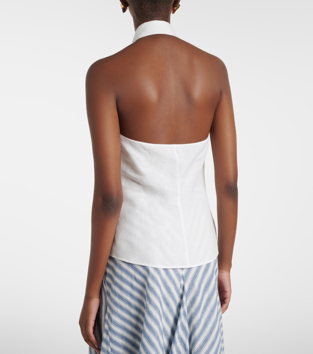 Eldred halterneck linen top | Ralph Lauren Collection