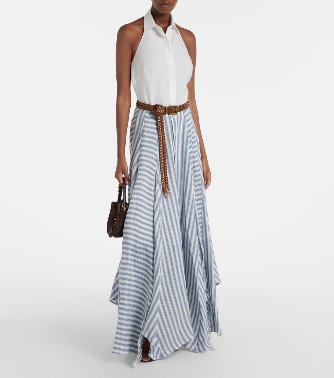 Eldred halterneck linen top | Ralph Lauren Collection