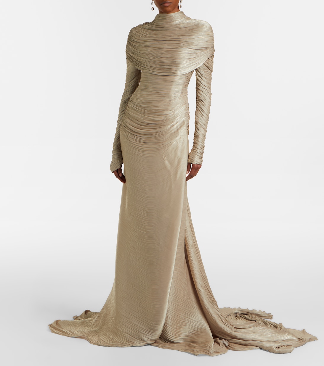 Ruched gown | Marmar Halim