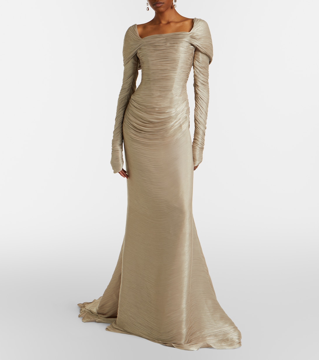 Ruched gown | Marmar Halim
