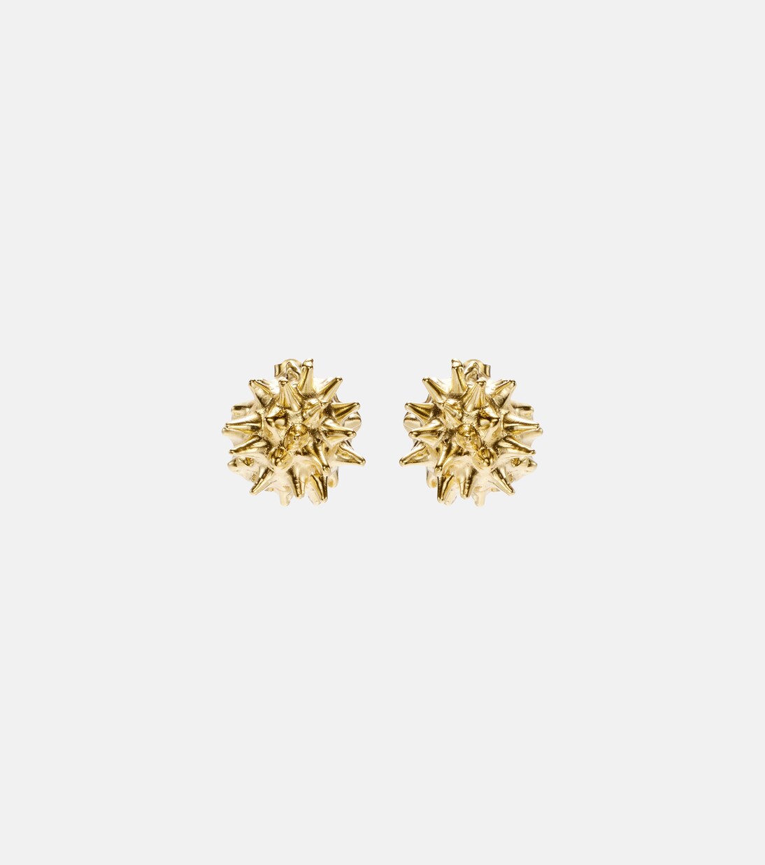 Sea Urchin 24K镀金耳环 | Ysso