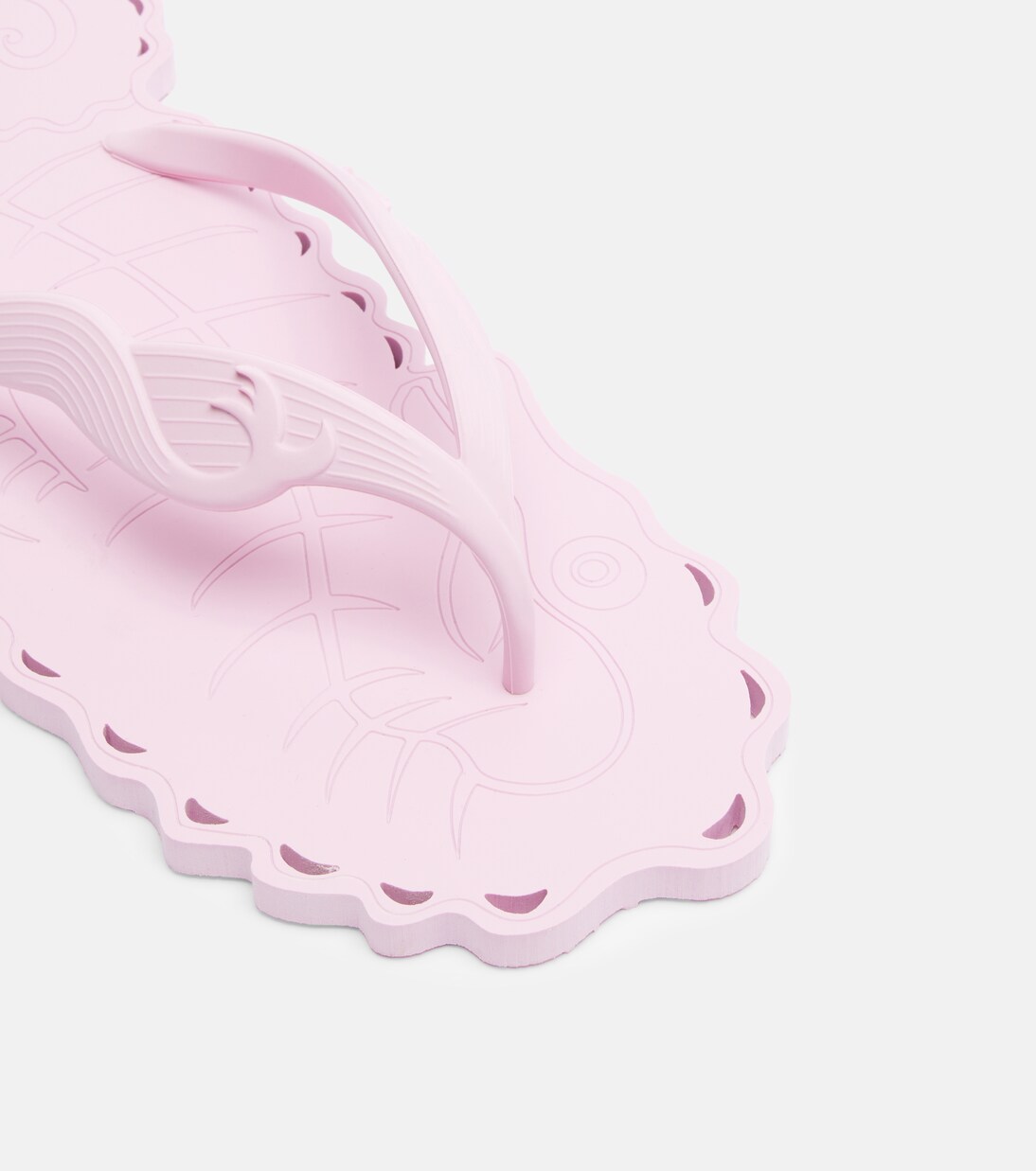 Seafoam夹趾凉鞋 | Zimmermann