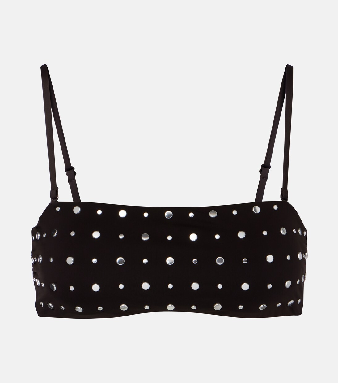 Sara studded bikini top  | Staud