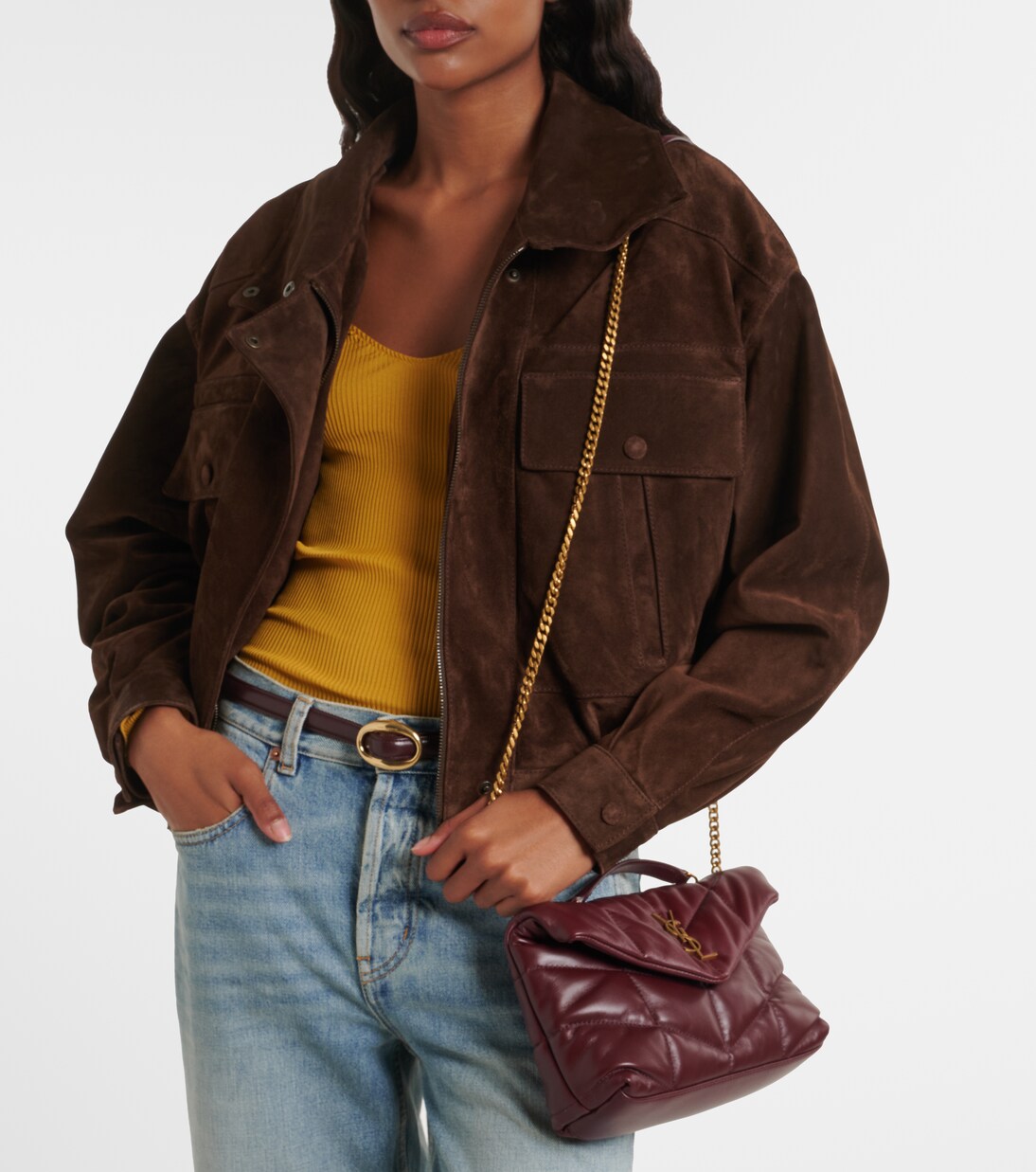 Toy Puffer leather shoulder bag | Saint Laurent