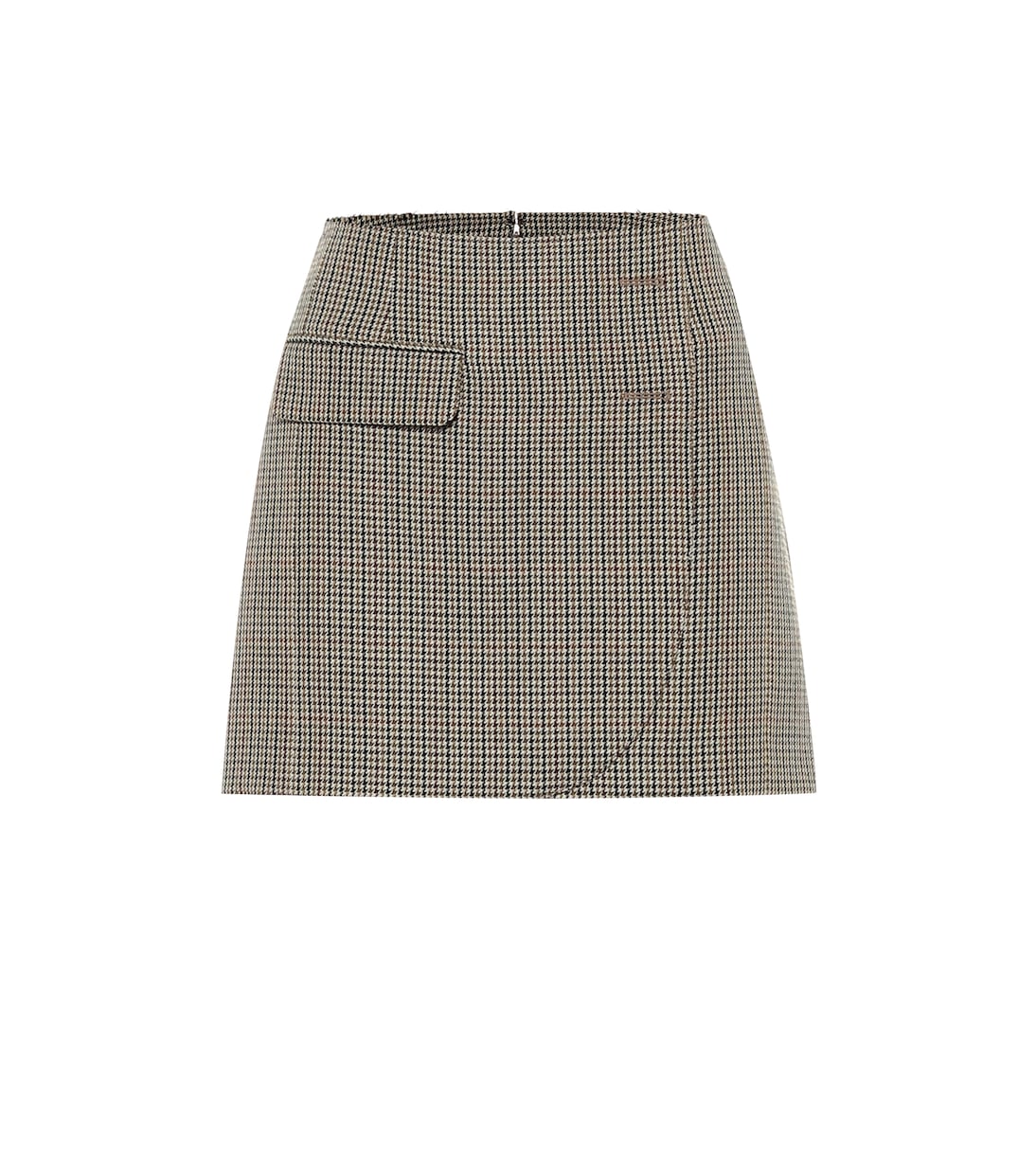 Minifalda de lana virgen | Vetements