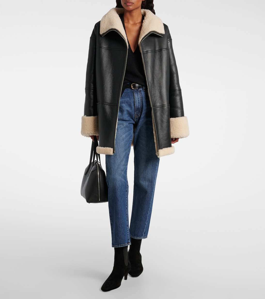 Jean droit à taille mi-haute | Toteme