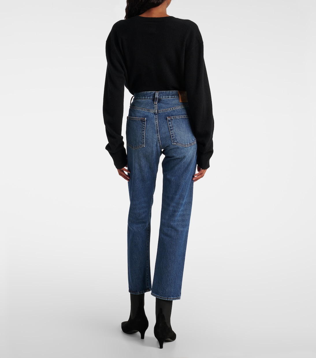 Jean droit à taille mi-haute | Toteme