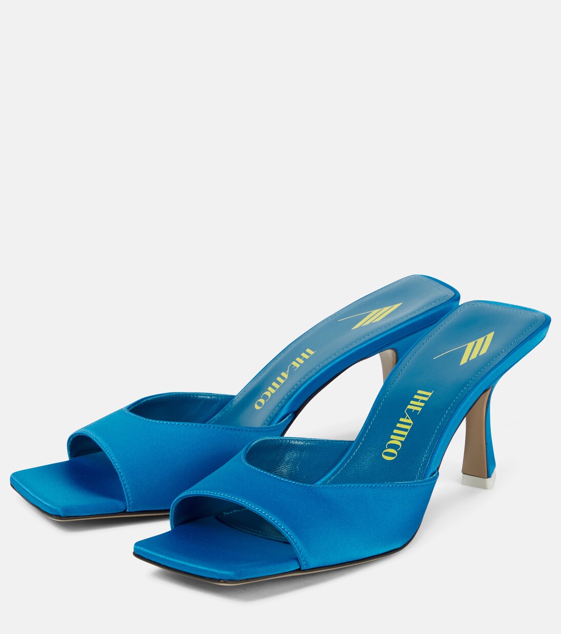 Anais satin sandals | The Attico