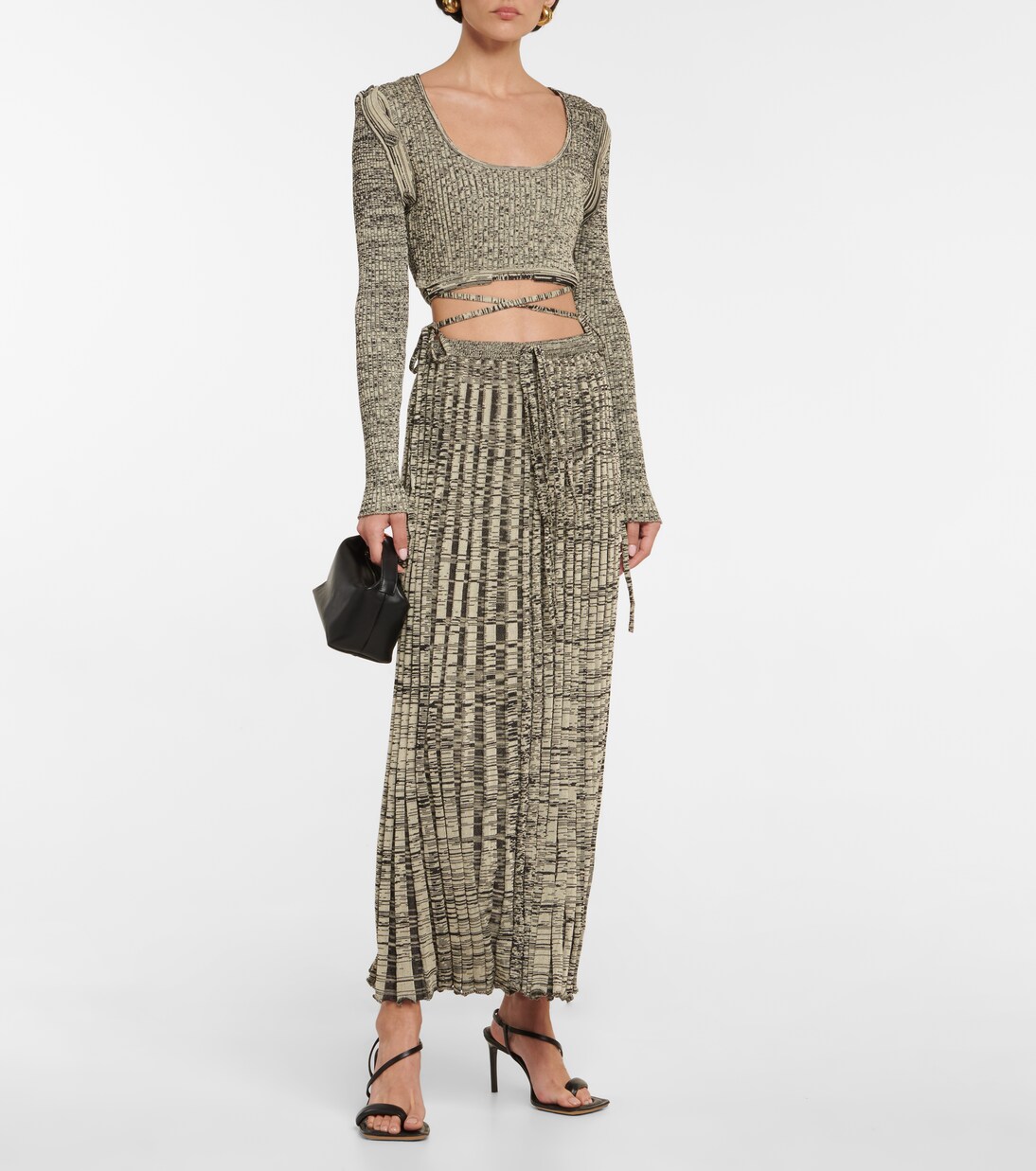 Maxirock mit Plissees | Christopher Esber