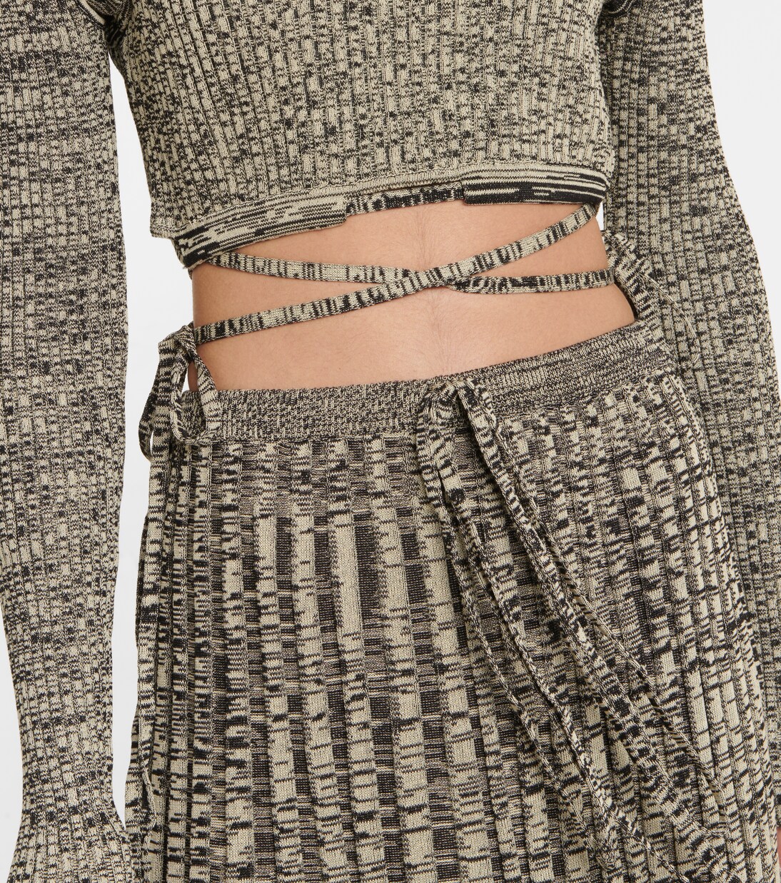 Maxirock mit Plissees | Christopher Esber