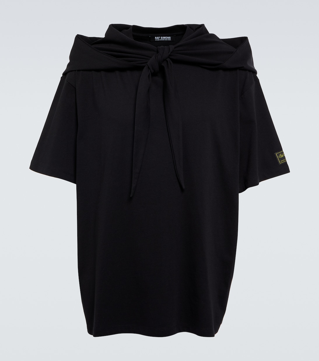 Cotton jersey hooded T-shirt | Raf Simons