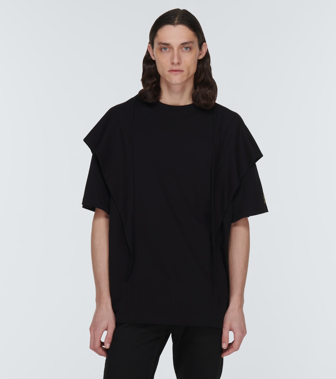Cotton jersey hooded T-shirt | Raf Simons