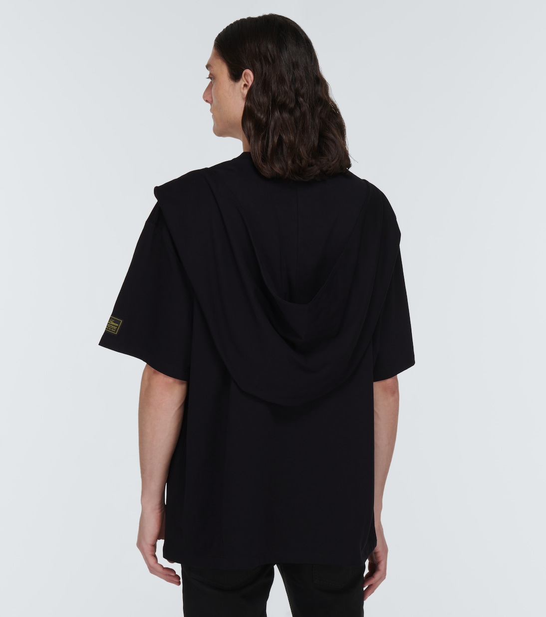 Cotton jersey hooded T-shirt | Raf Simons