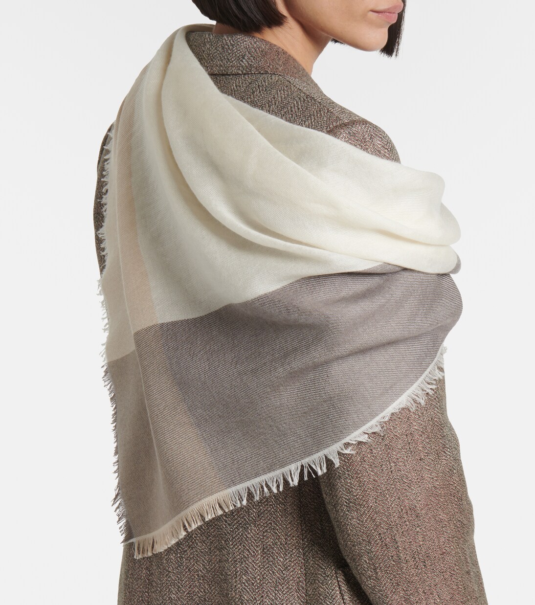 Carre silk and cashmere scarf | Loro Piana