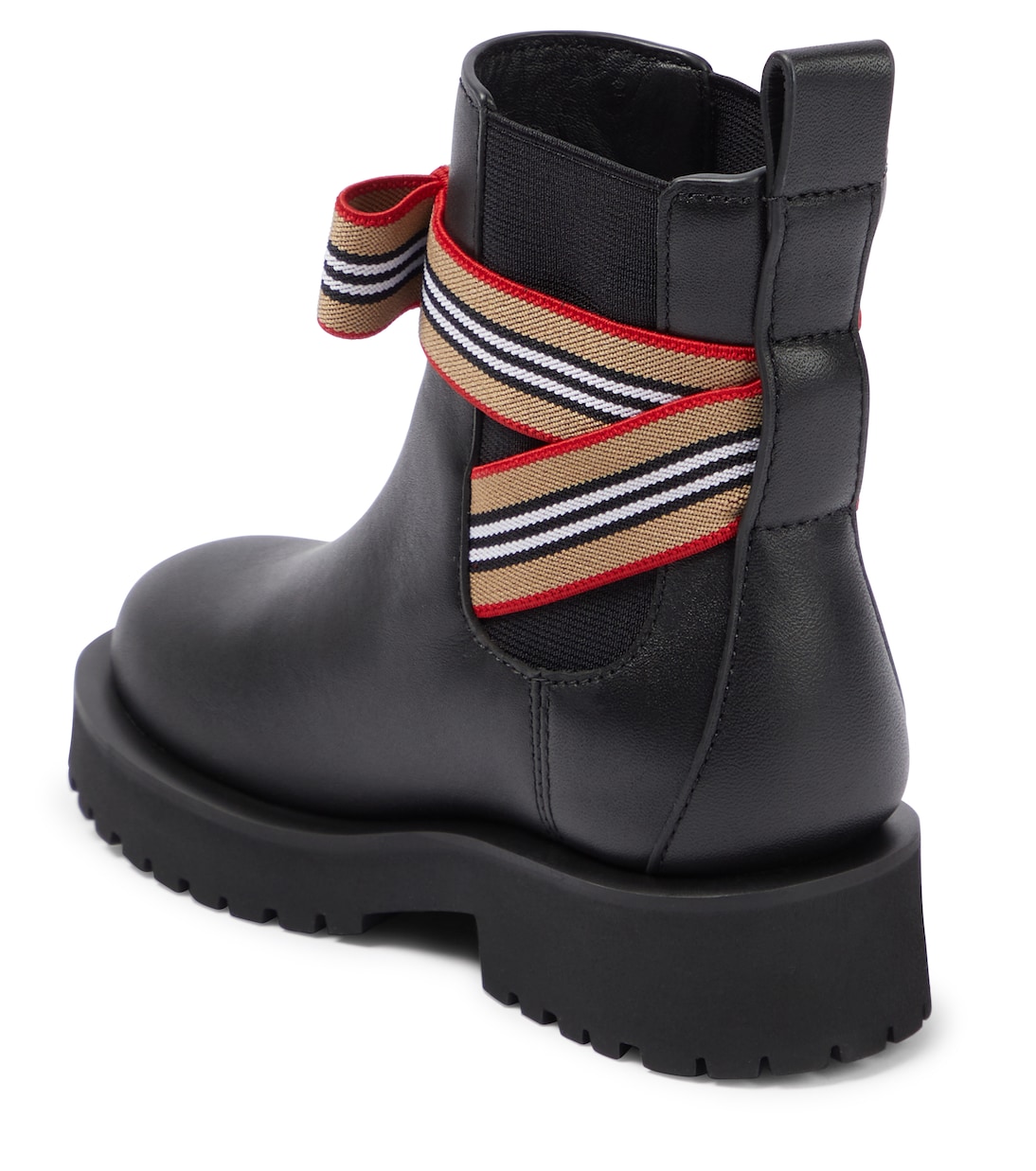 Leather ankle boots | Burberry Kids