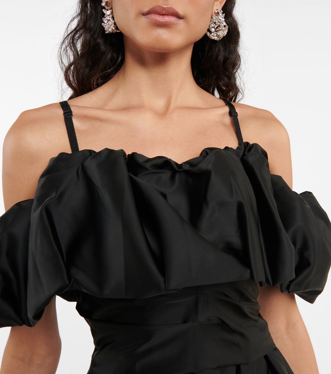 Robe Astoria en satin | Simkhai