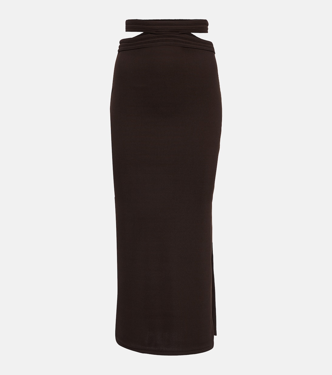 Cutout column maxi skirt | Christopher Esber