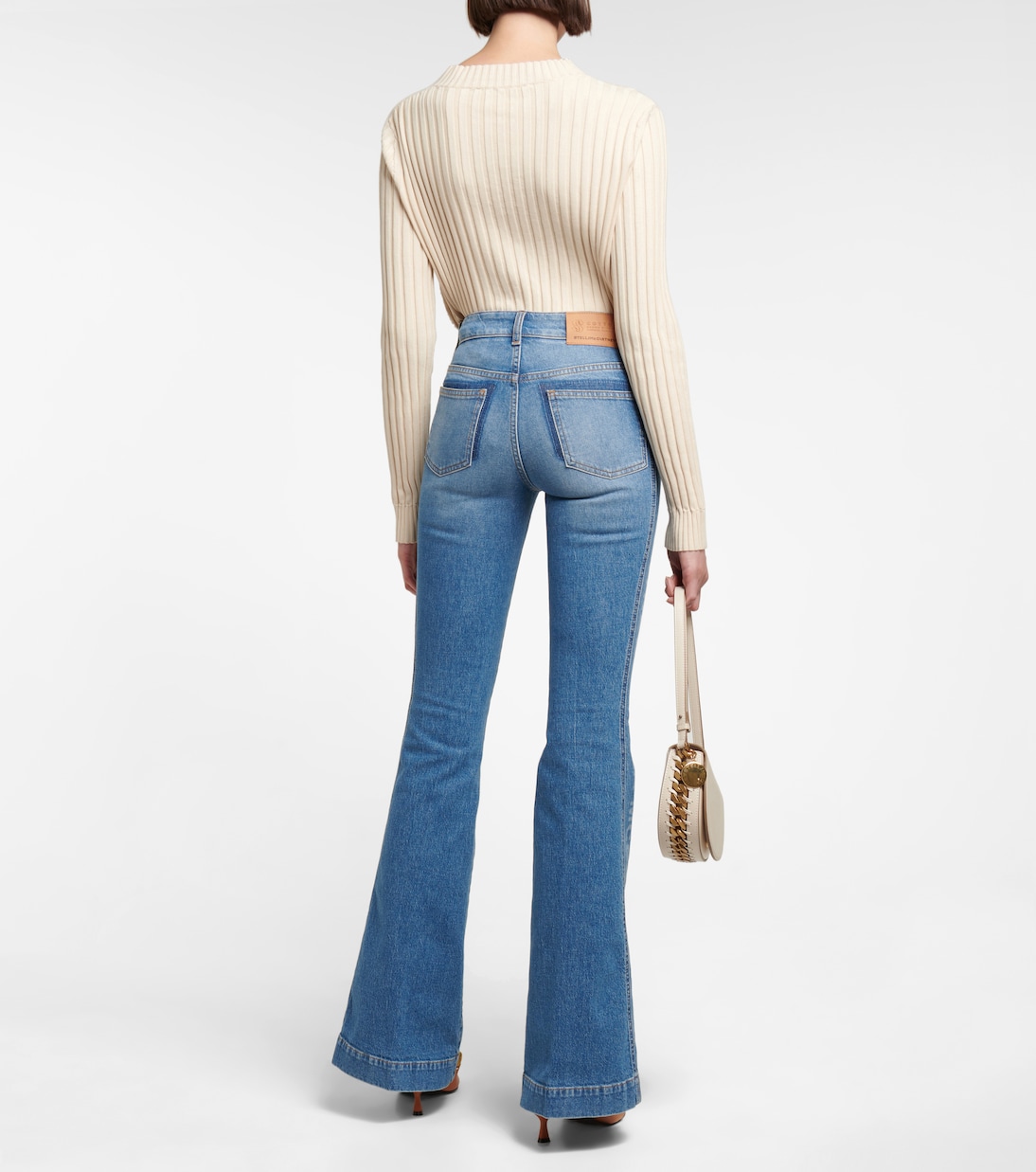 Mid-Rise Flared Jeans | Stella McCartney
