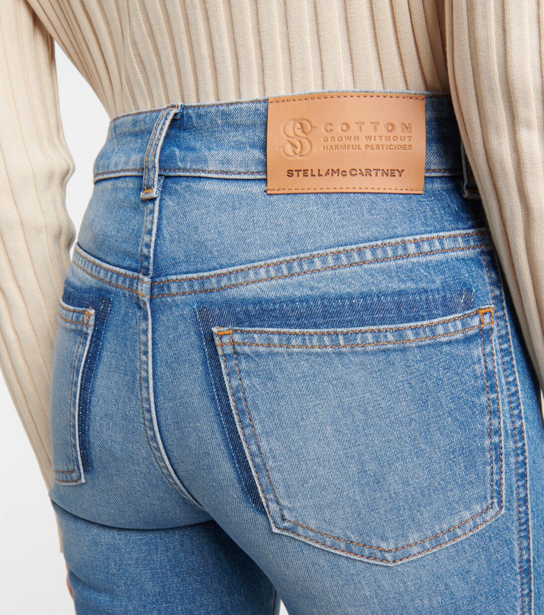 Mid-Rise Flared Jeans | Stella McCartney