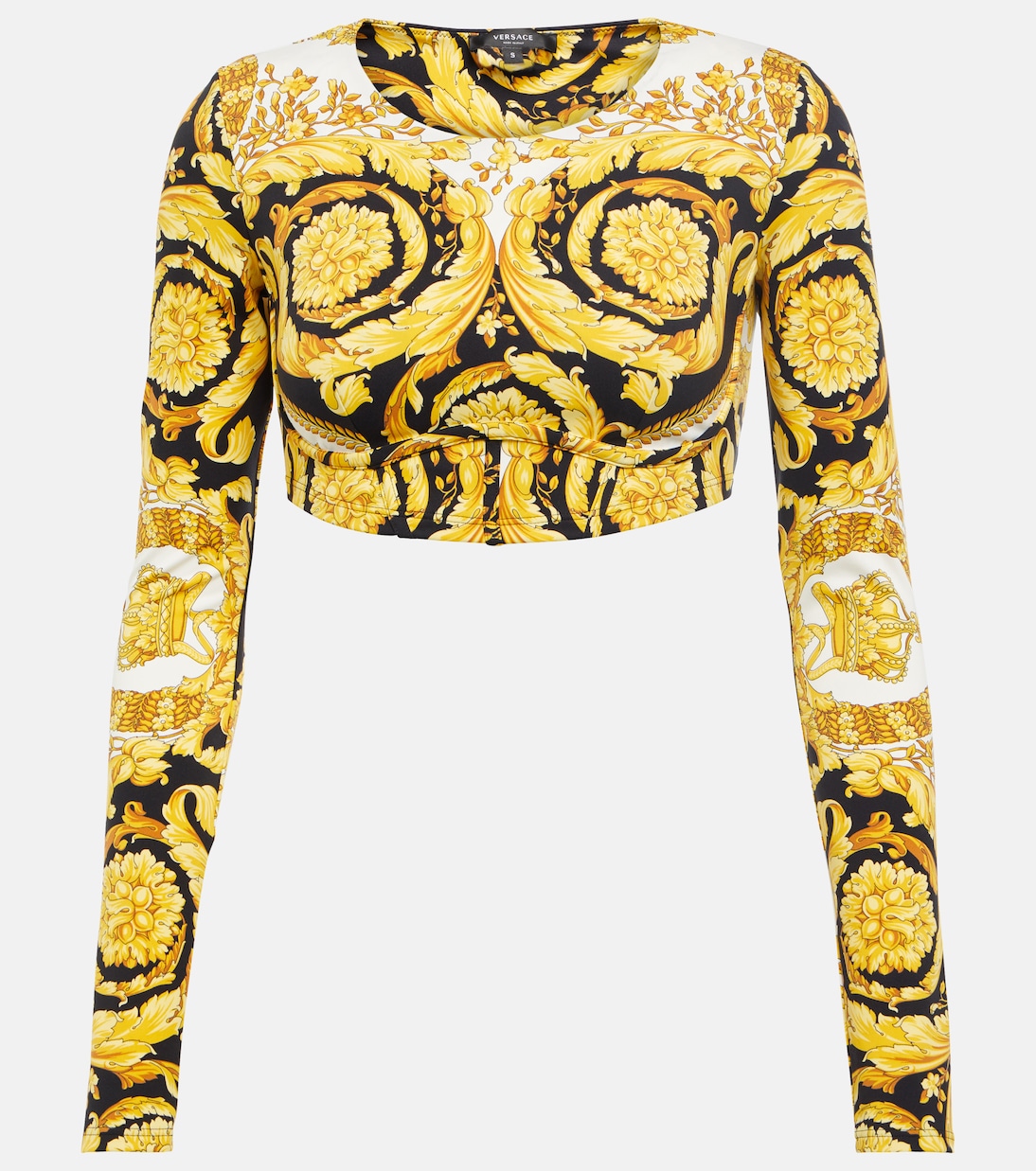Cropped-Top Barocco | Versace