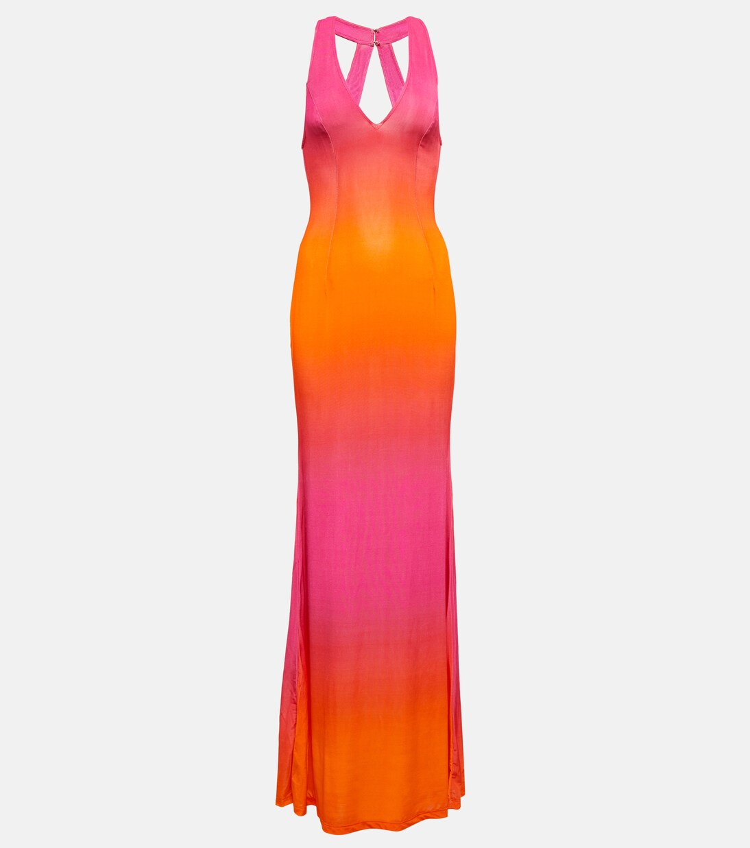 Maxikleid High Sea aus Jersey | Louisa Ballou