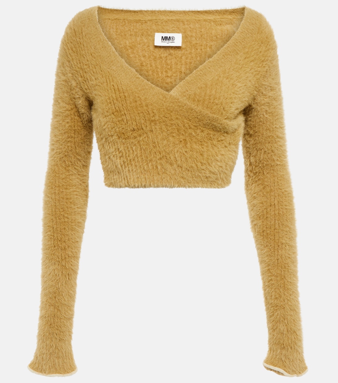 Cropped-Top aus Strick | MM6 Maison Margiela