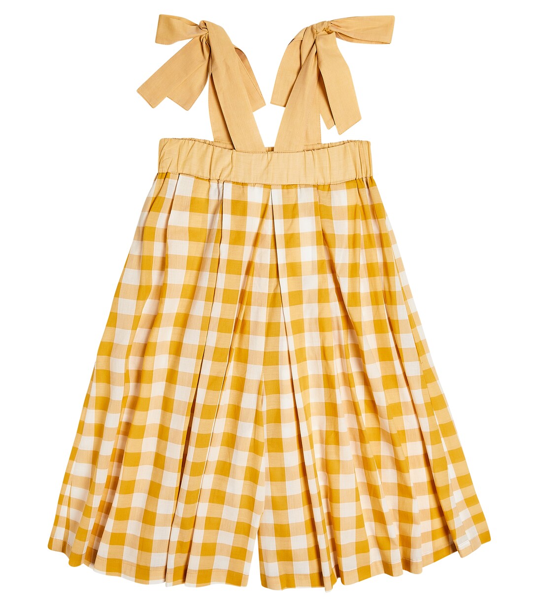 Gingham cotton playsuit | Paade Mode