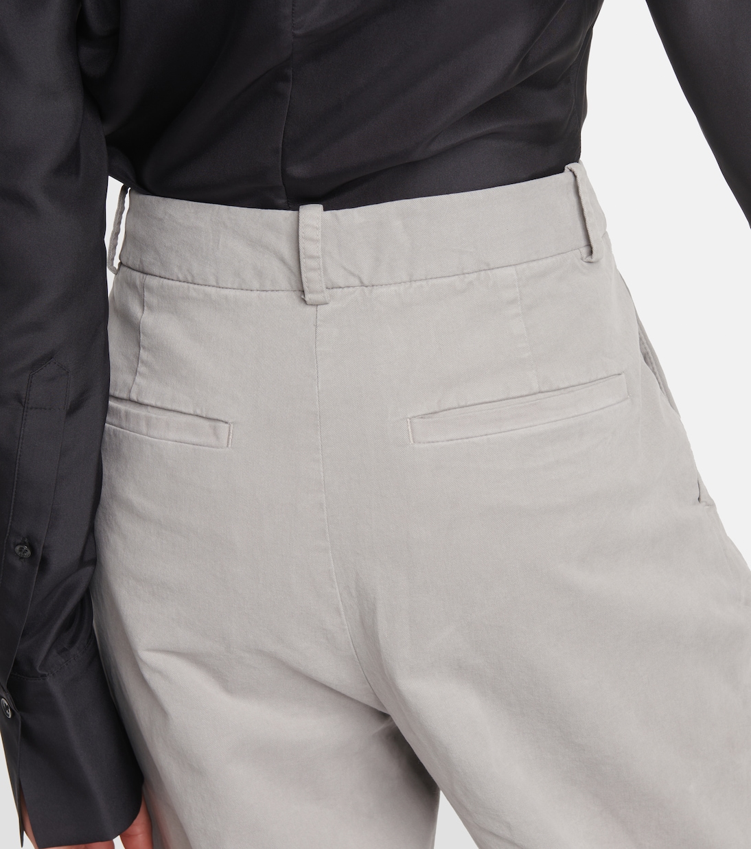 Pantalon ample Flavie en coton et lin | Nili Lotan