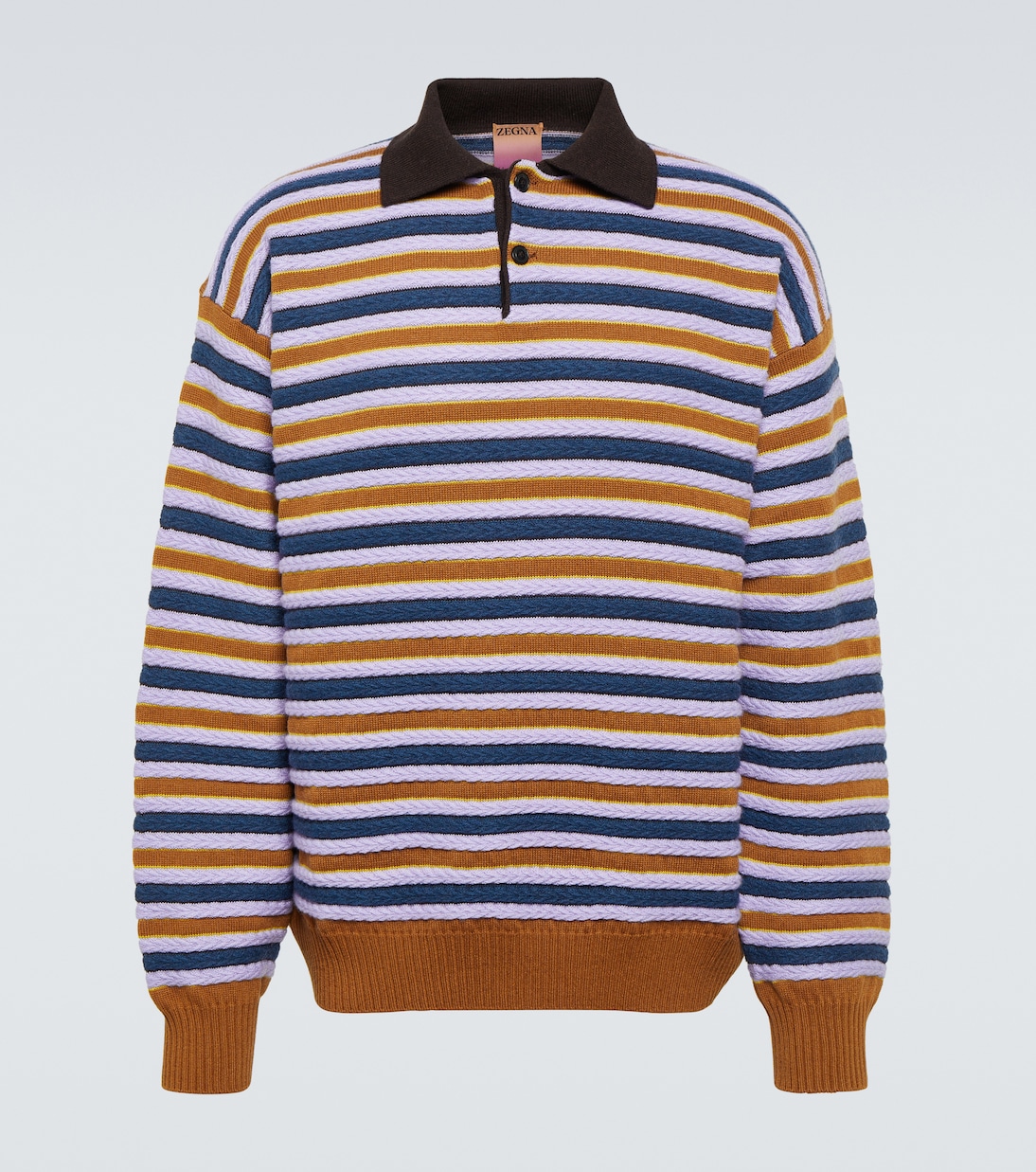 X The Elder Statesman Polopullover aus Kaschmir und Wolle | Zegna