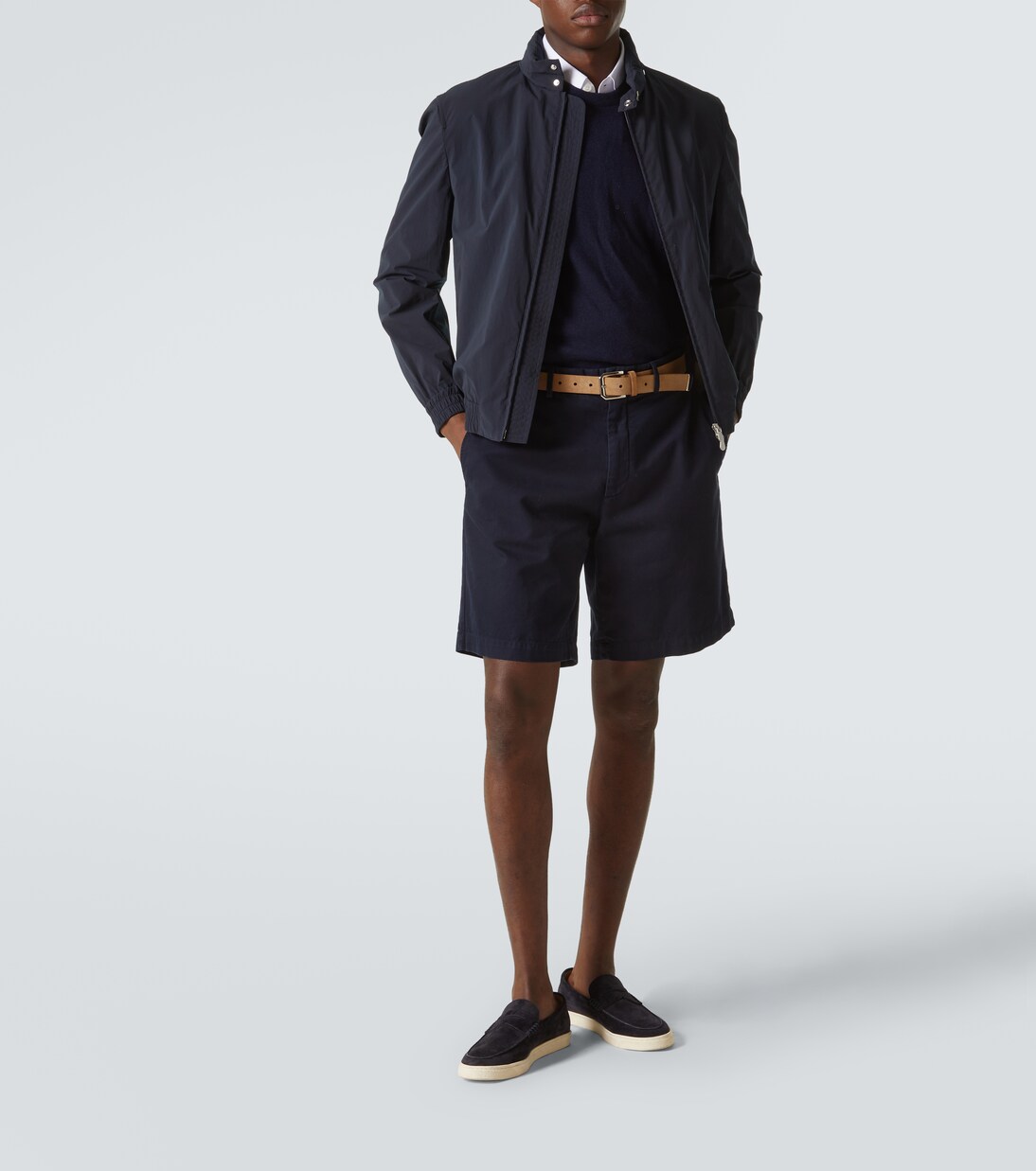 Jersey de cachemir con cuello redondo | Brunello Cucinelli