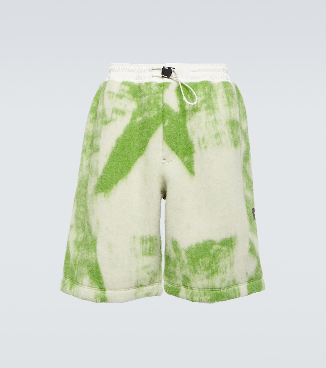 Printed wool-blend shorts | Y-3
