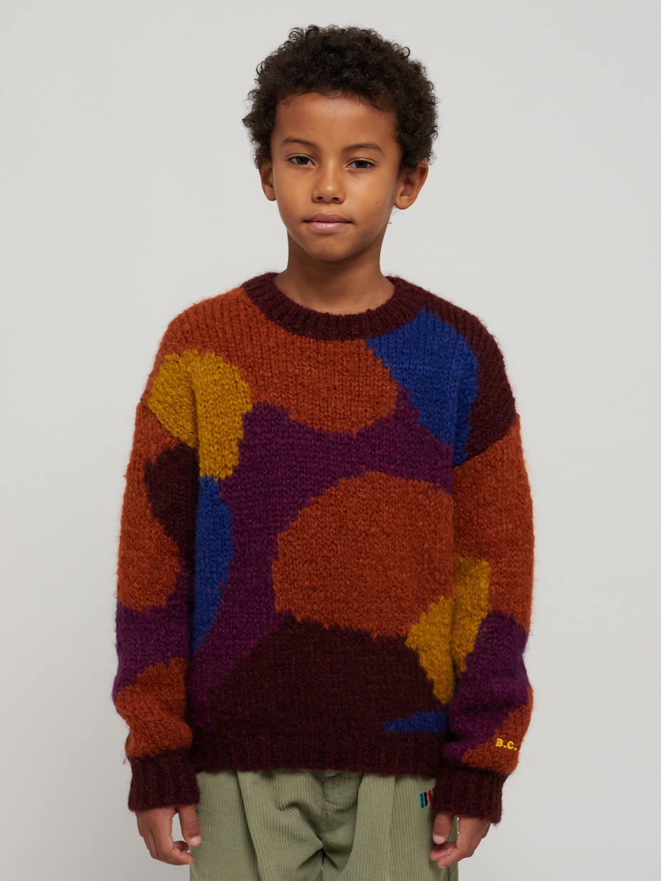 Intarsia sweater | Bobo Choses
