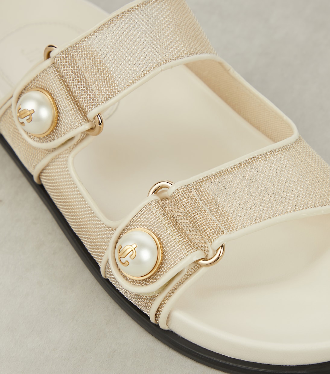 Sandalen Fayence mit Leder | Jimmy Choo