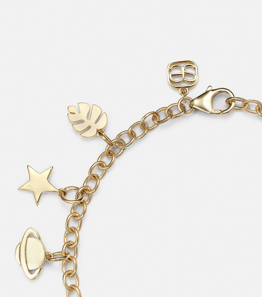 Bracelet en or 14 ct à ornements | Sydney Evan