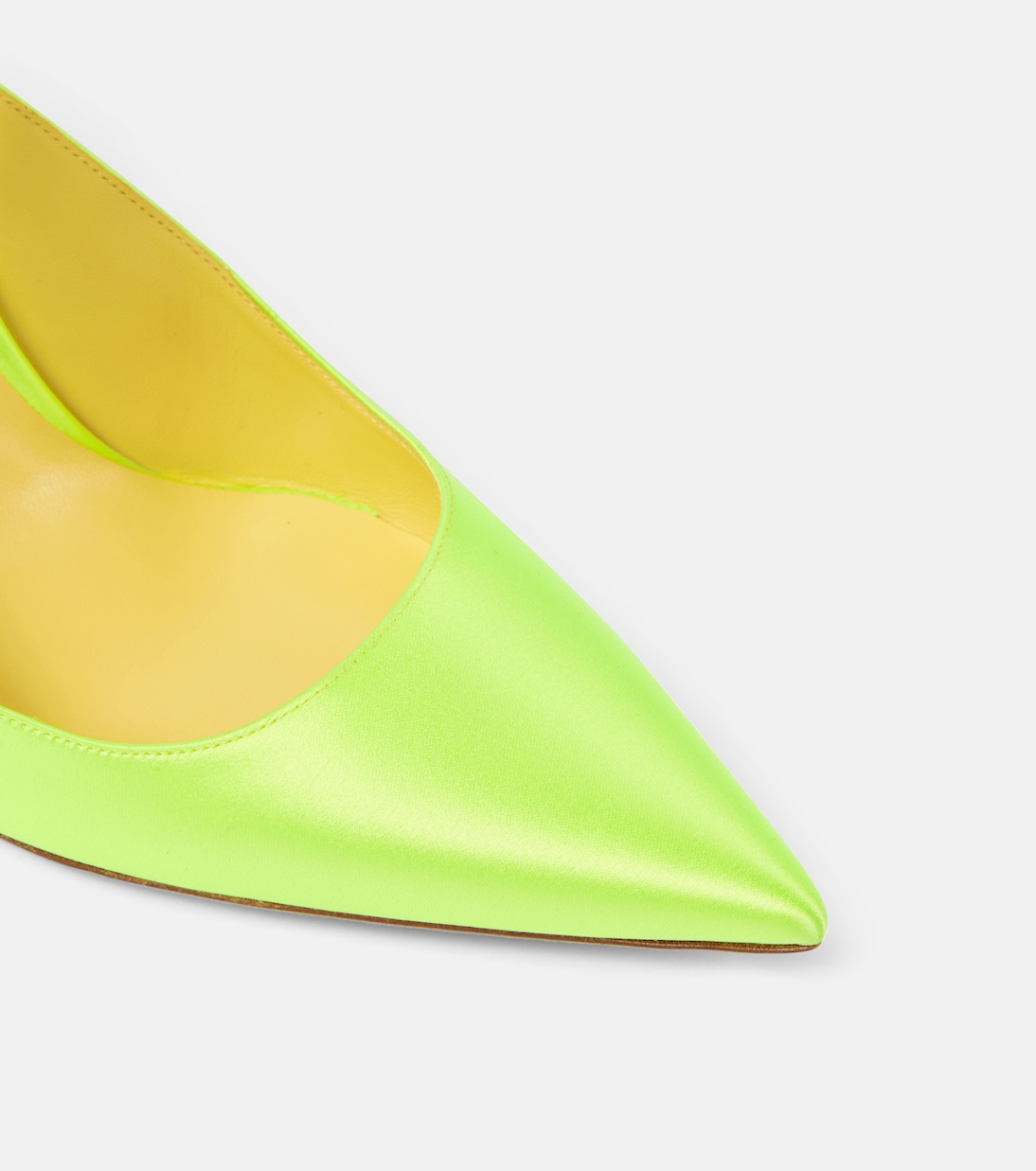 Cleo crystal-embellished satin pumps | Rene Caovilla